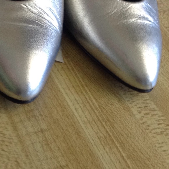 Silver leather Italian classic hills 8,5 - Picture 6 of 6